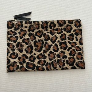 Veronica beard animal print clutch